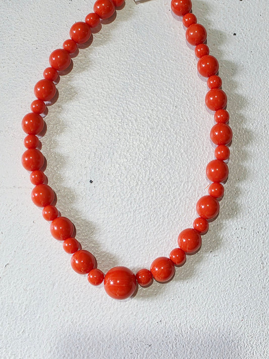 Collar de Bolas Multisize Naranja