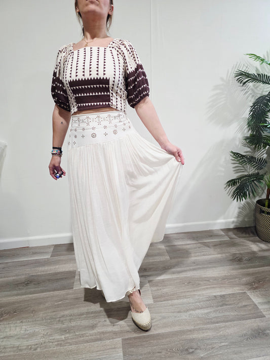 Falda Larga Boho Chic