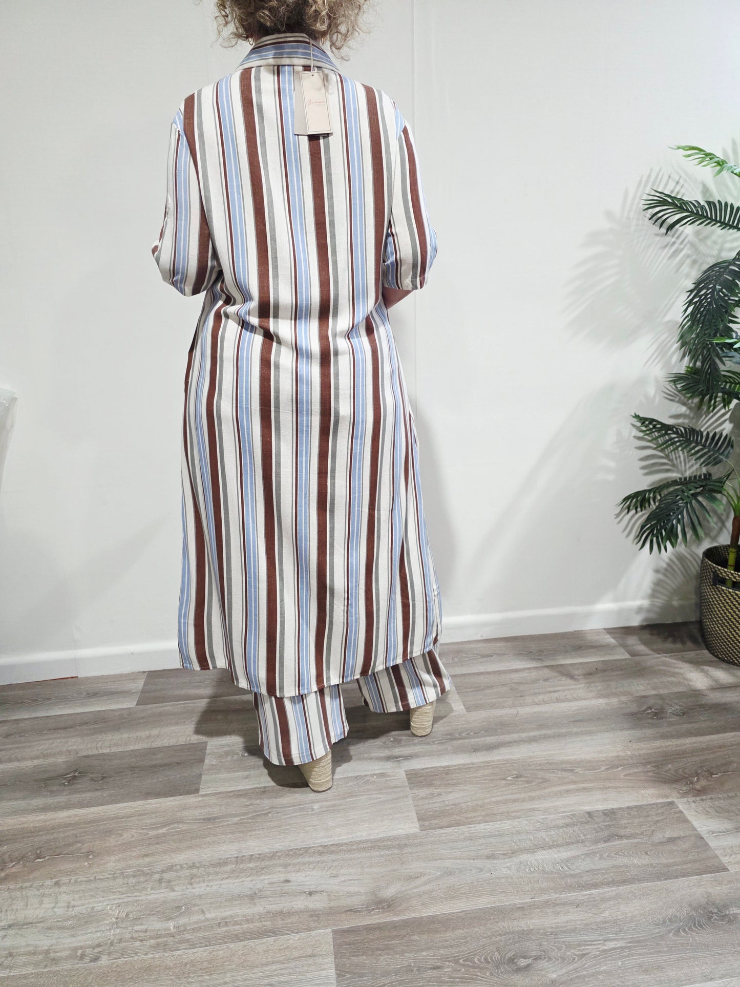 Vestido Camisero Rústico