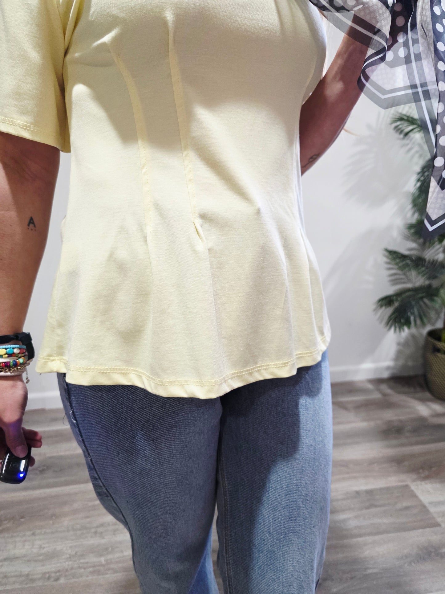 Camiseta Costuras Pañuelo
