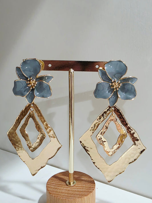 Pendiente Flor de Luna
