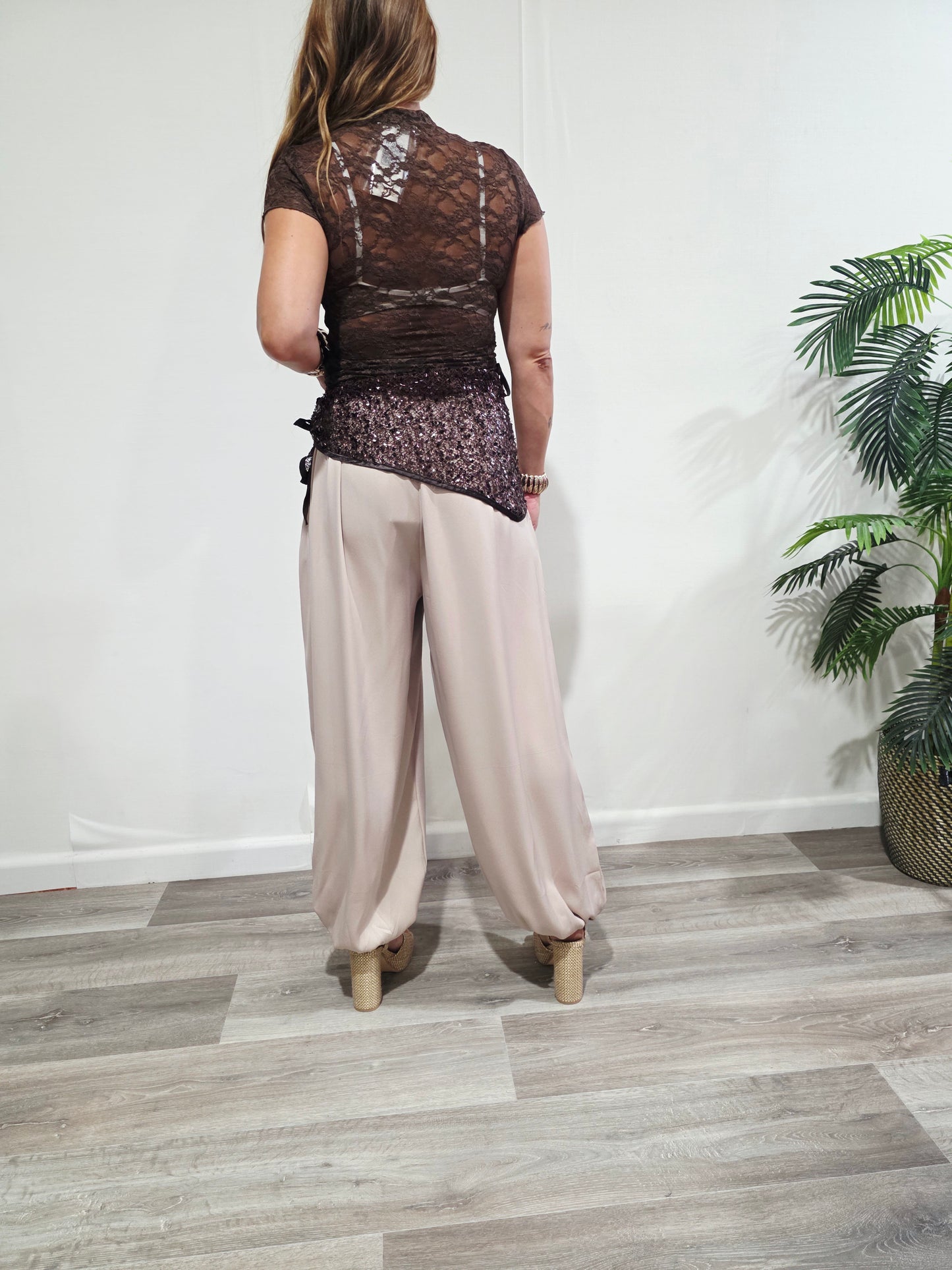 Top Encaje Oriental