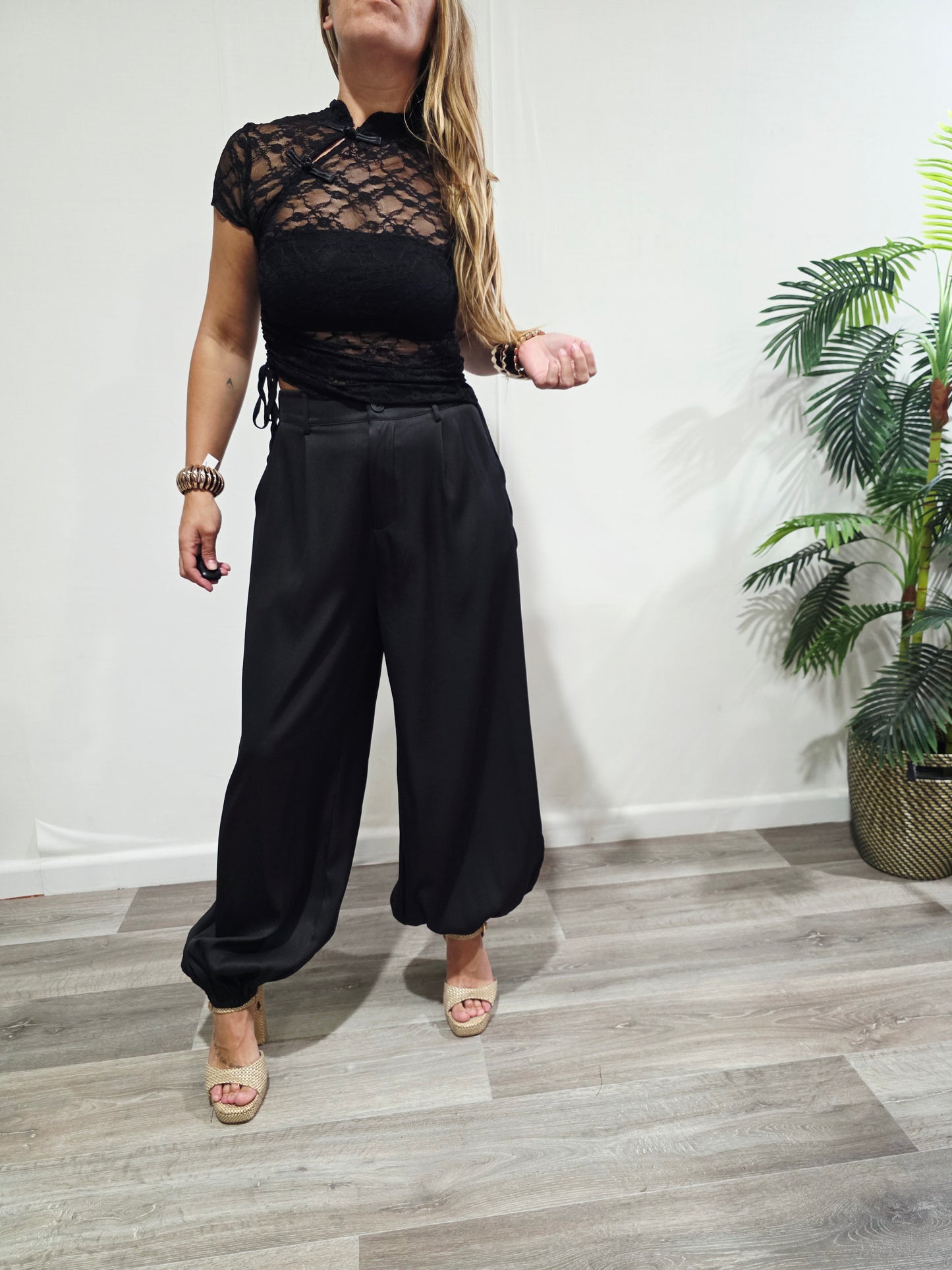 Top Encaje Oriental