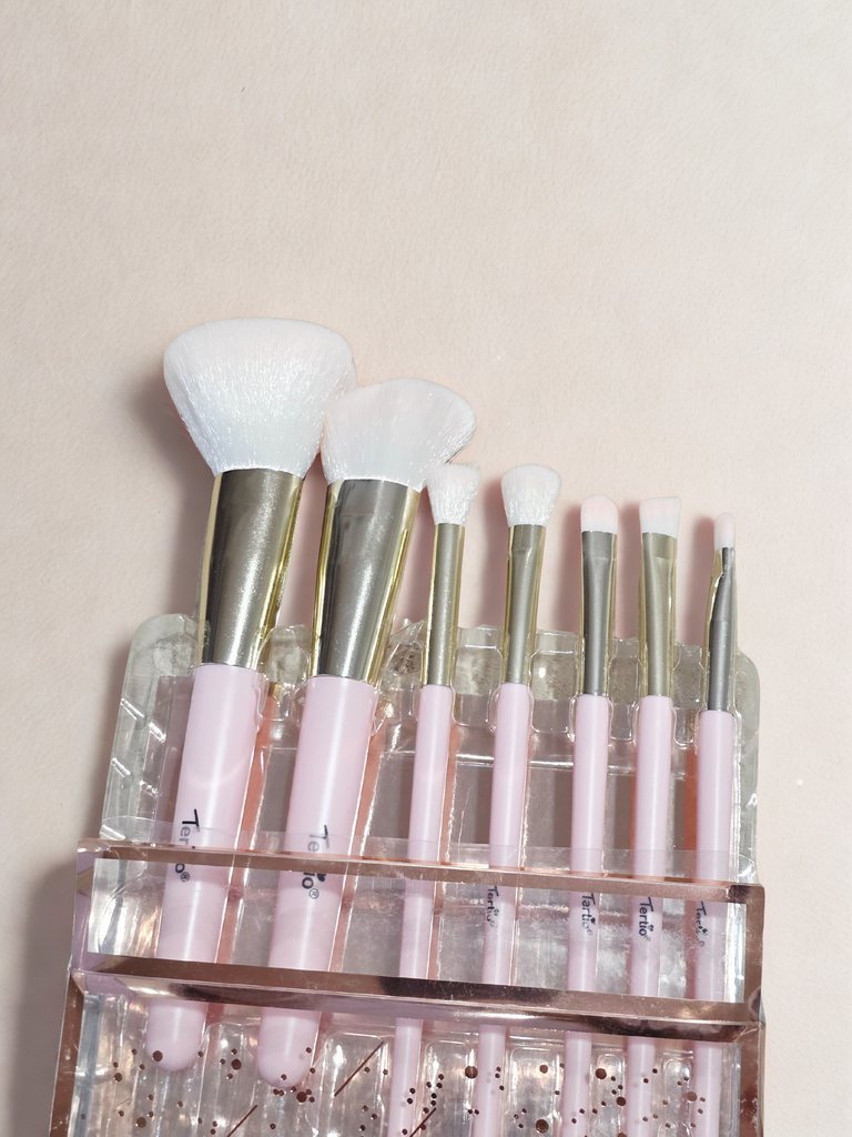 Set Brochas Maquillaje Rosa