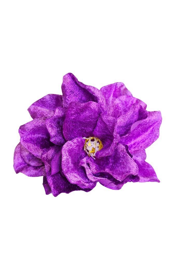 Flor Aurora Terciopelo