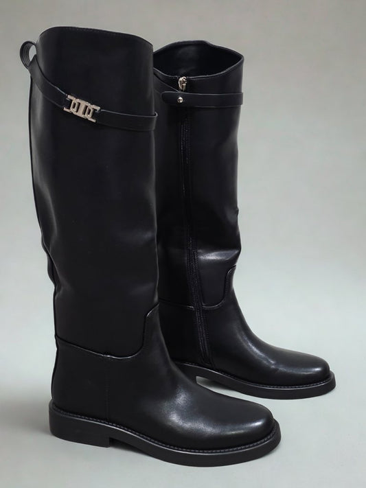 Bota Hípica Negra