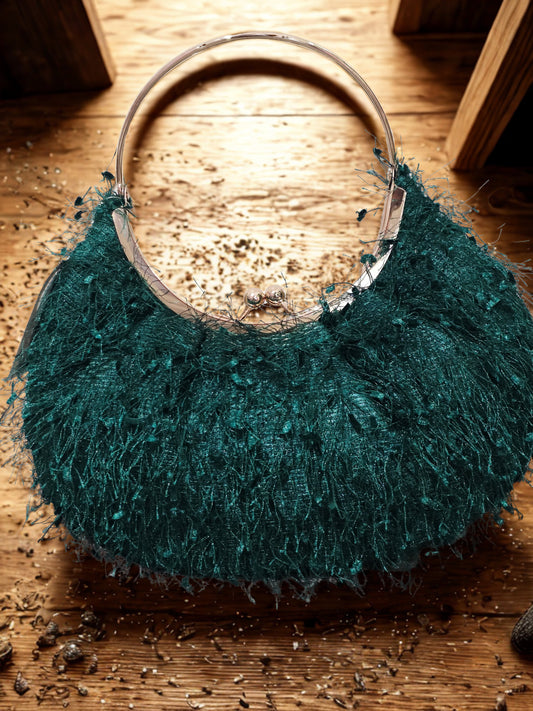 Bolso Pluma Glam