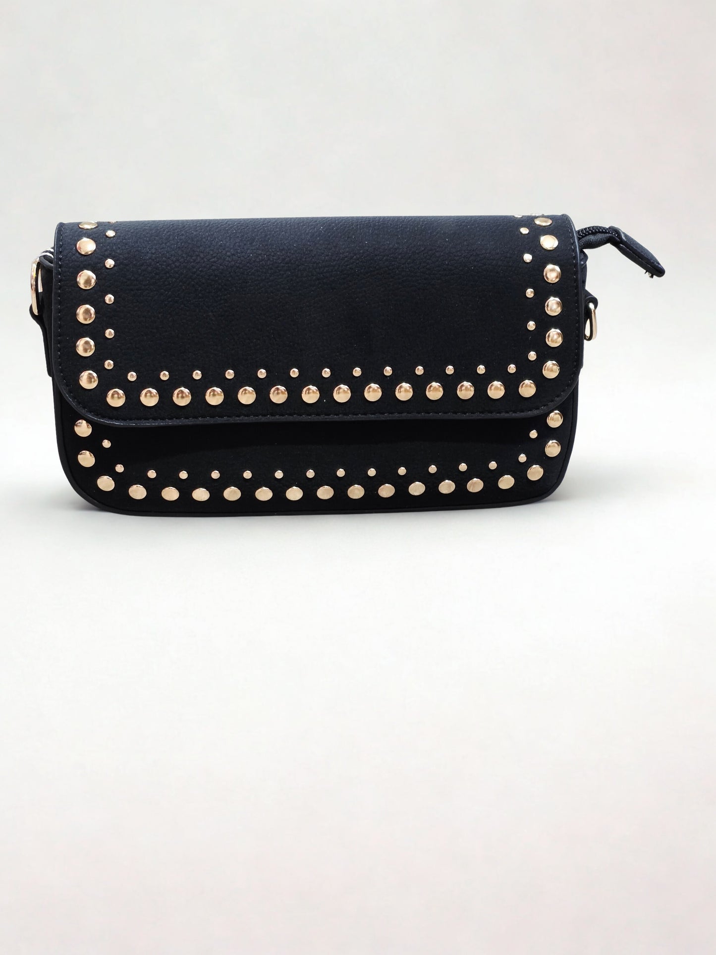 Bolso Bandolera Tachas Gold