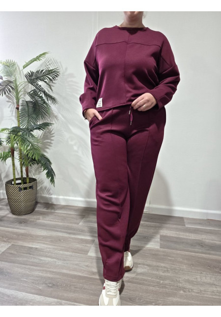 Conjunto Sport Burdeos