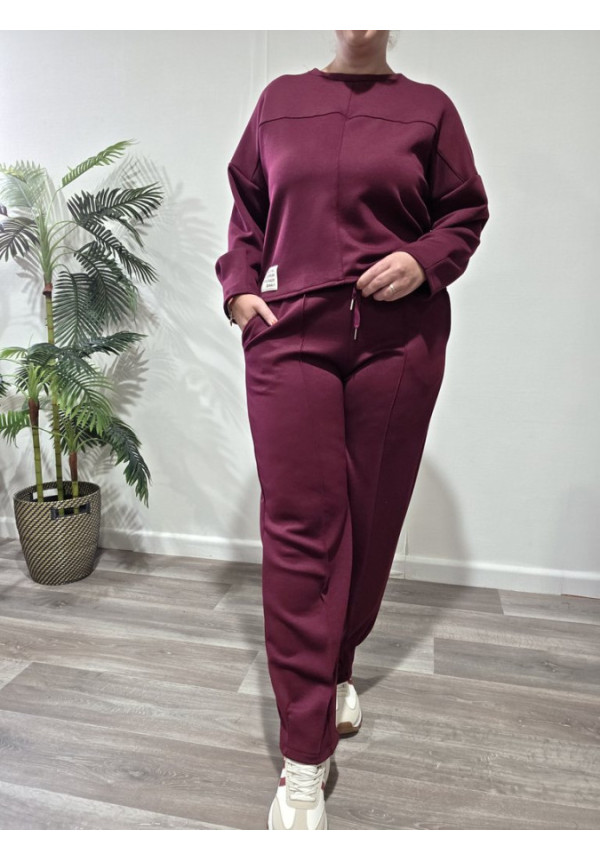 Conjunto Sport Burdeos