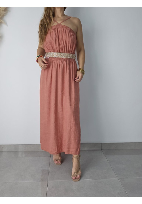 Vestido Lino Caldera