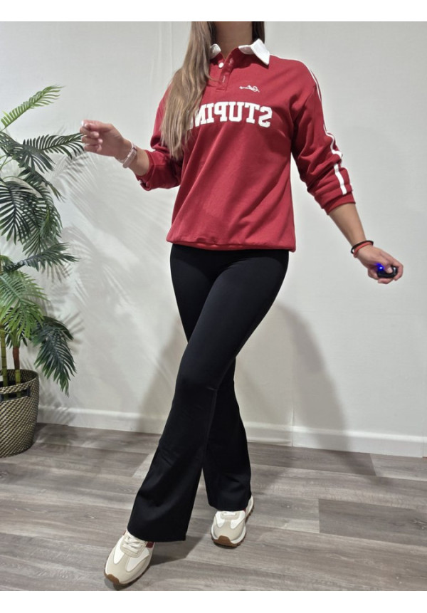 Sudadera Stupinol Rojo