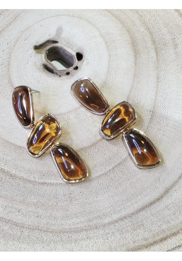 Pendiente Colgante Cristal