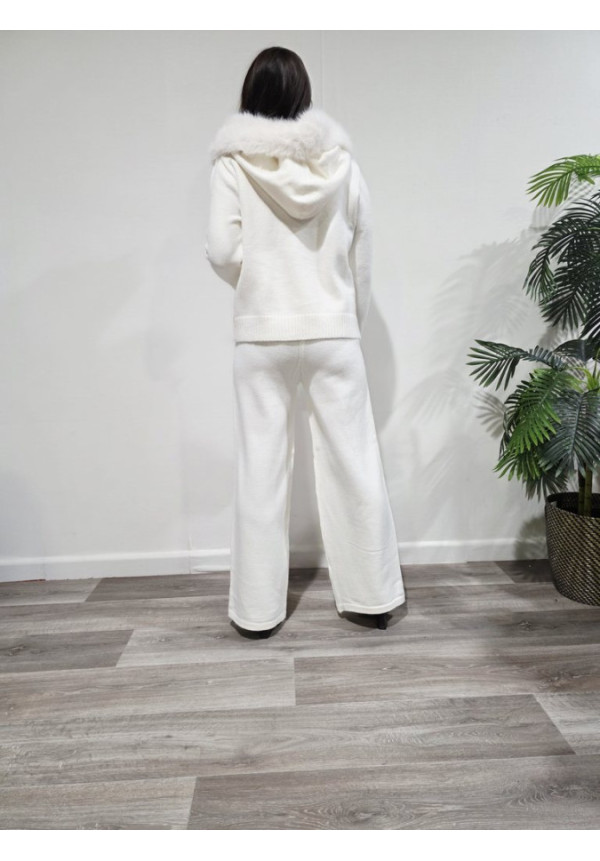 Conjunto Gorro Beige