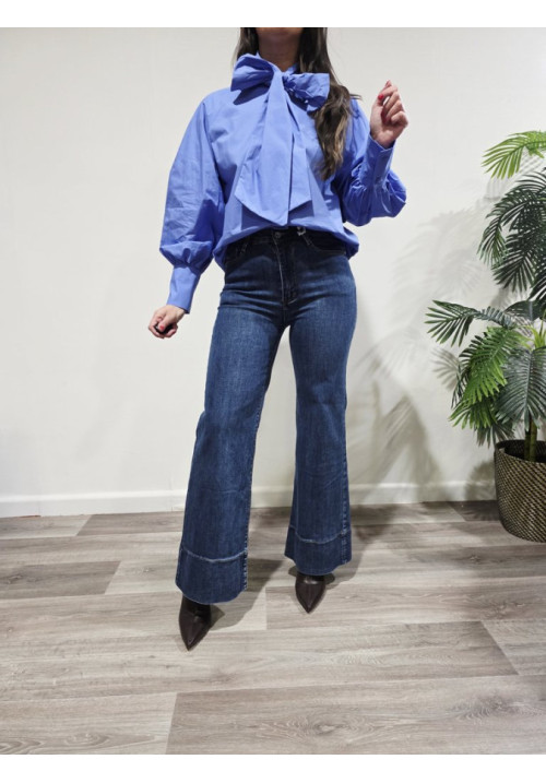 Jeans Wide Azul