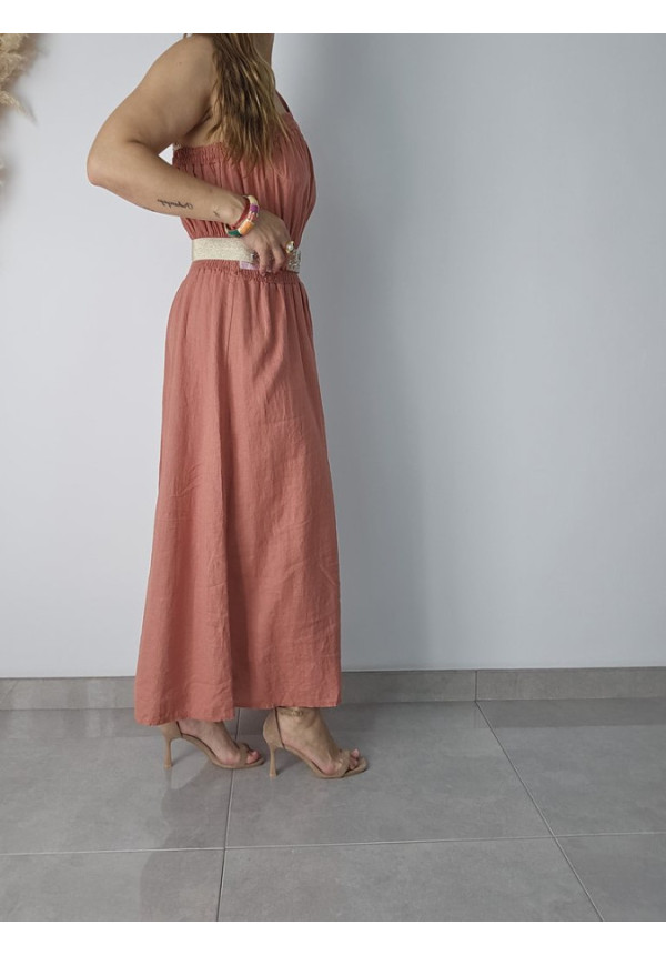 Vestido Lino Caldera