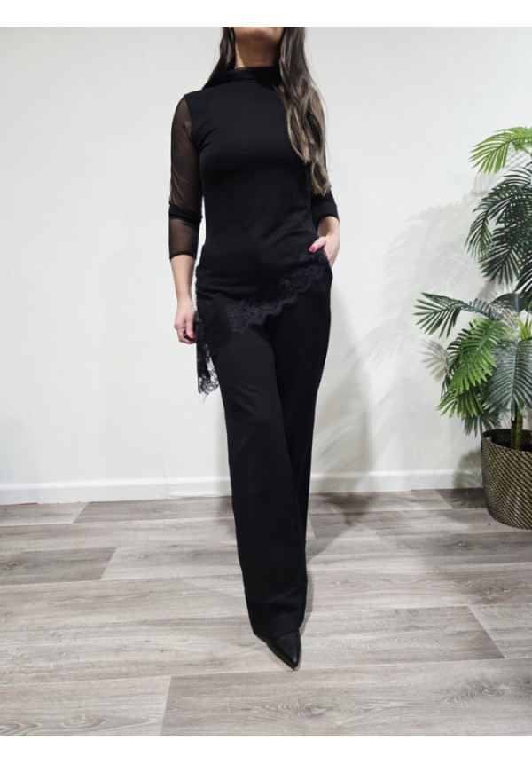 Top Tul Transparente