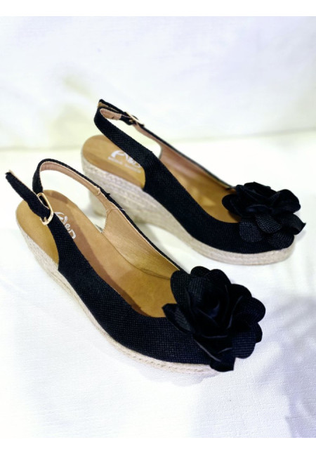Cuña Flor Negra