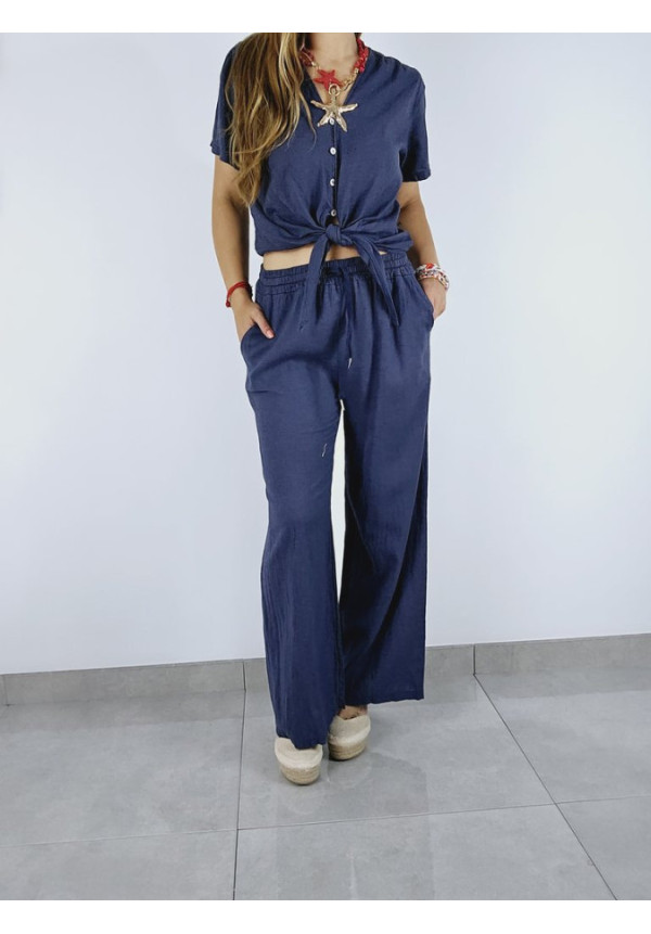 Conjunto Lino Blusa M