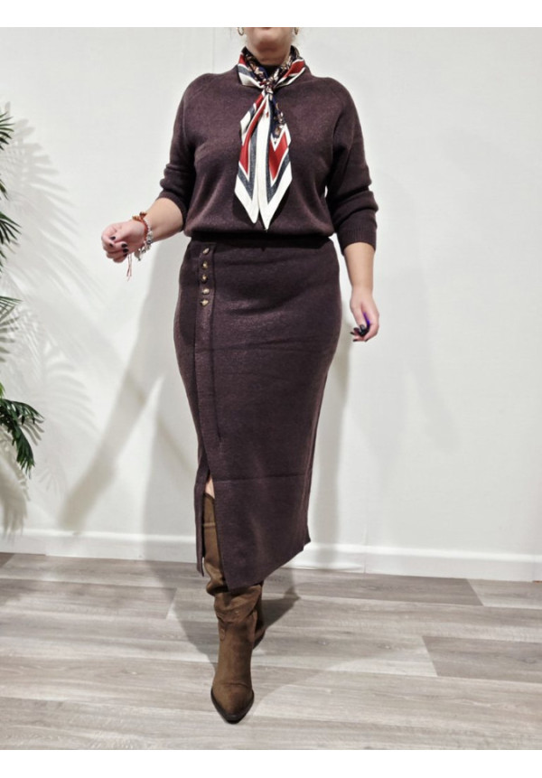 Conjunto Suecia Marrón