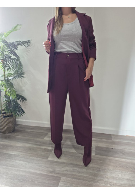 Pantalón Burdeos