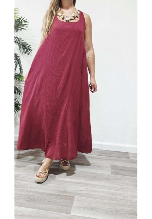 Vestido Tinto