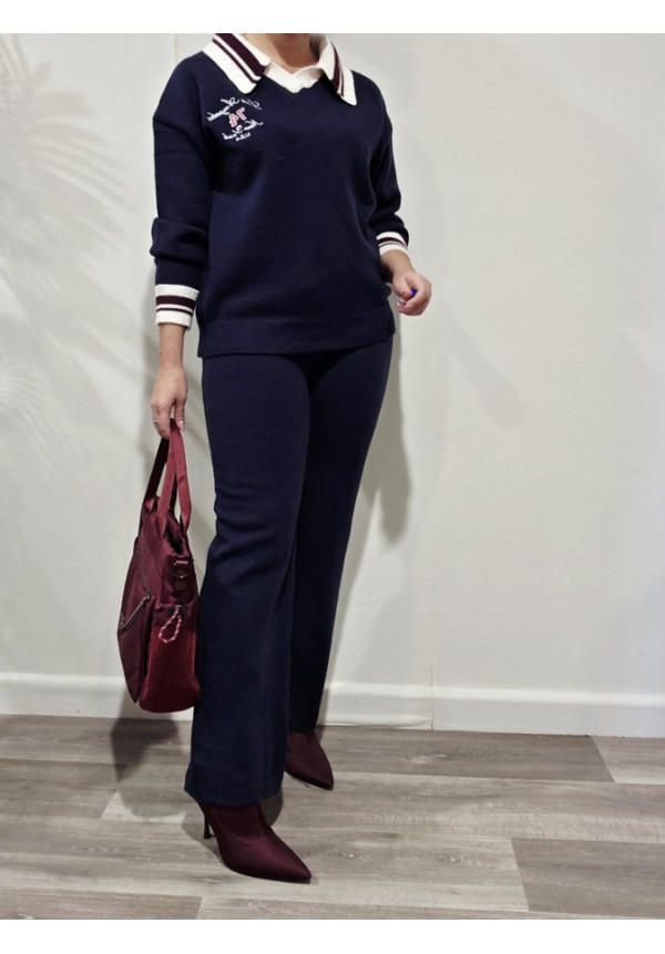 Conjunto Lana Azul