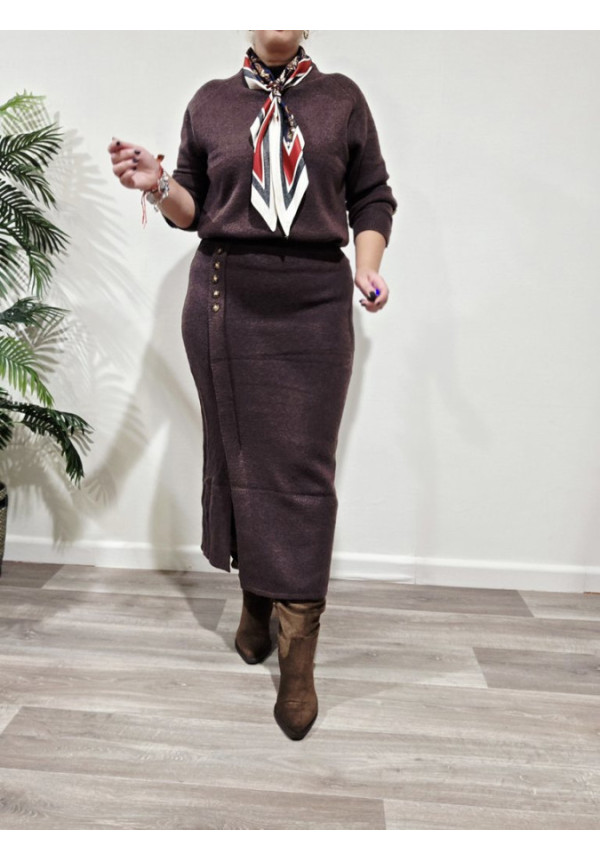 Conjunto Suecia Marrón