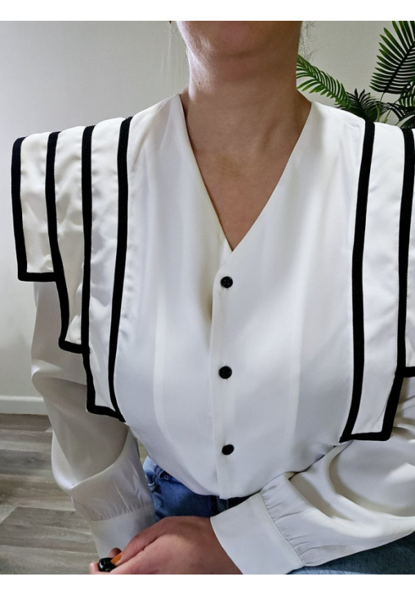 Camisa Estibaliz Blanca