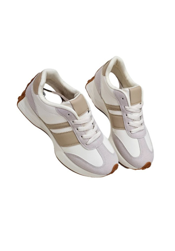 Zapatilla Beige