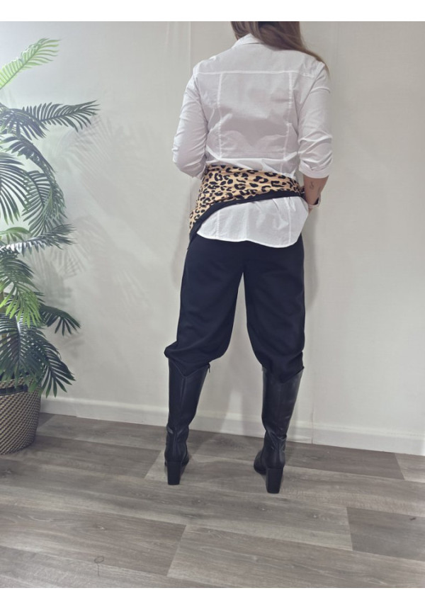 Pantalón Negro Cinturón