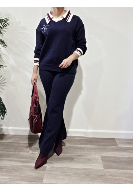 Conjunto Lana Azul