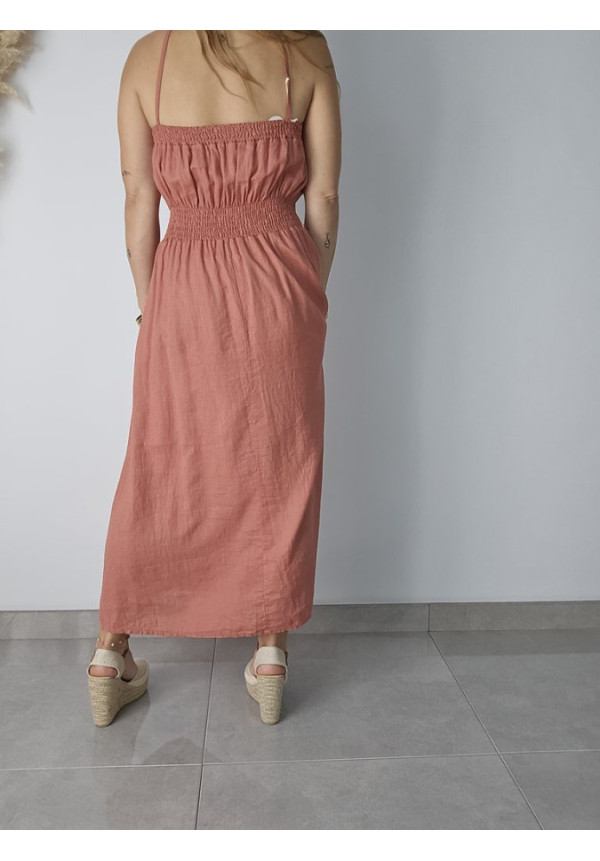 Vestido Lino Caldera