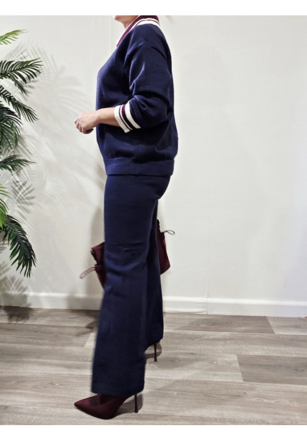 Conjunto Lana Azul