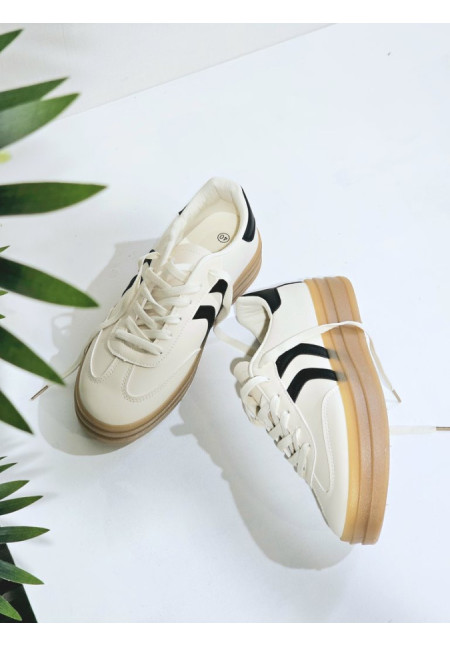 Deportiva Triple Beige