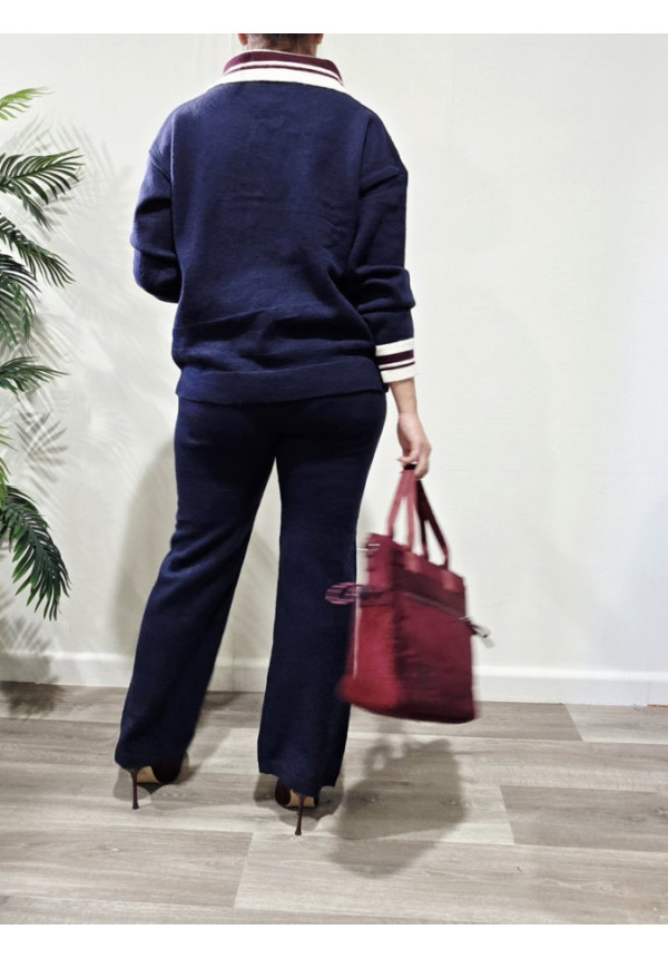 Conjunto Lana Azul
