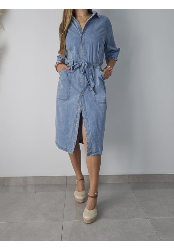 Vestido Denin Corto