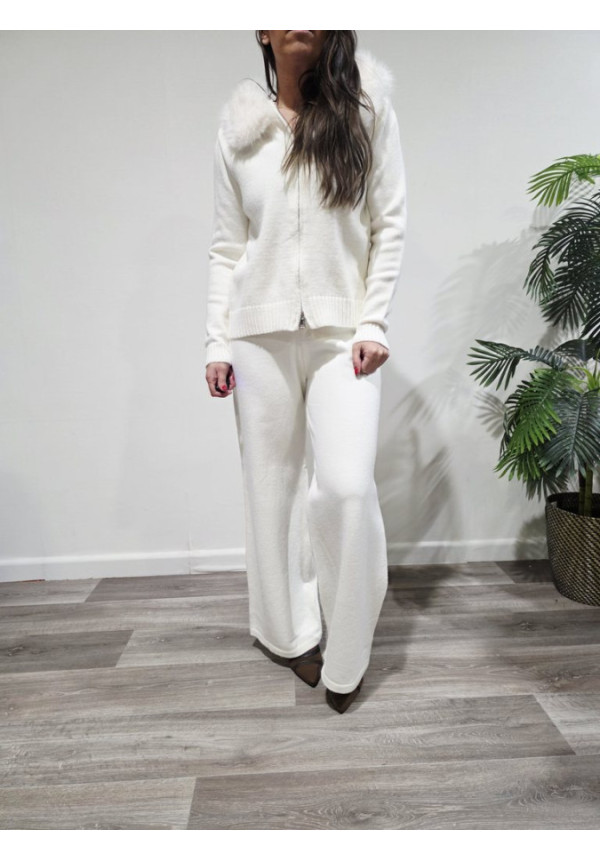 Conjunto Gorro Beige