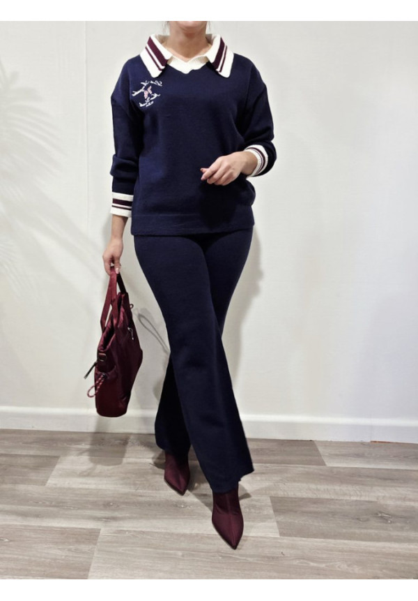 Conjunto Lana Azul