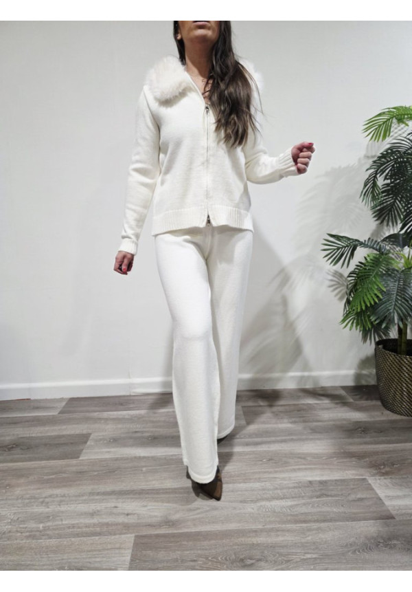 Conjunto Gorro Beige