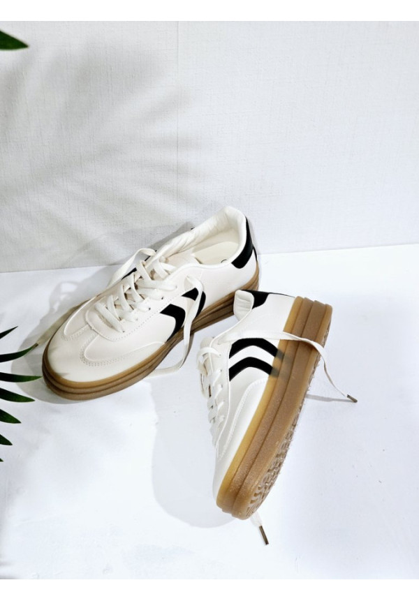 Deportiva Triple Beige