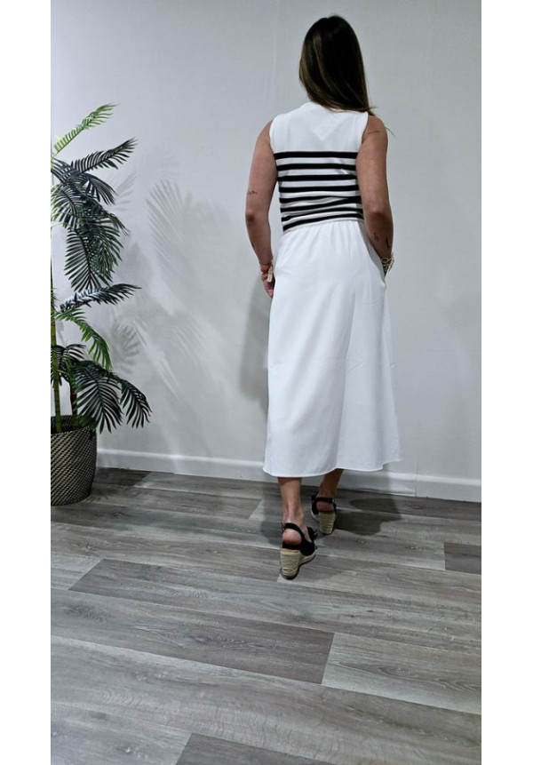 Vestido Rayado 