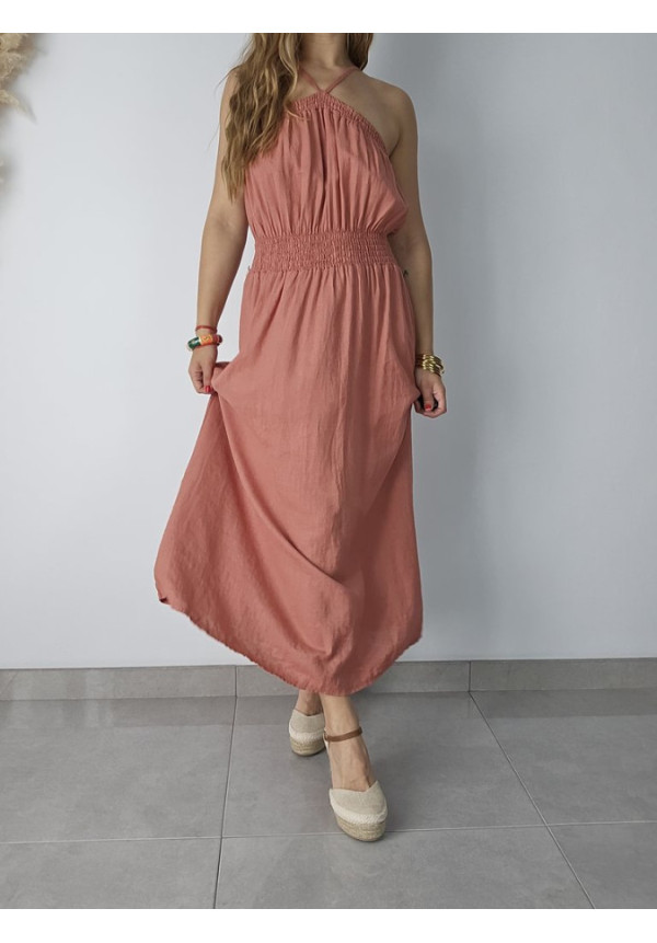 Vestido Lino Caldera