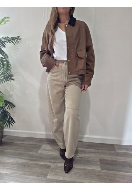 Chaqueta Encerada