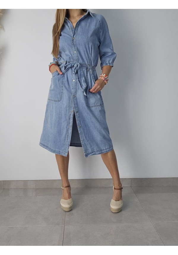 Vestido Denin Corto