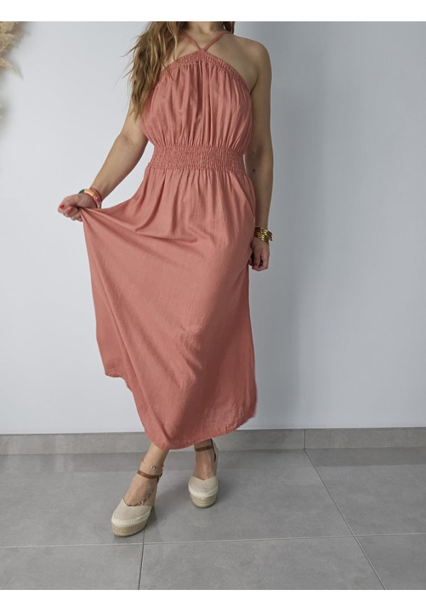 Vestido Lino Caldera
