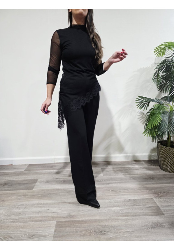 Top Tul Transparente