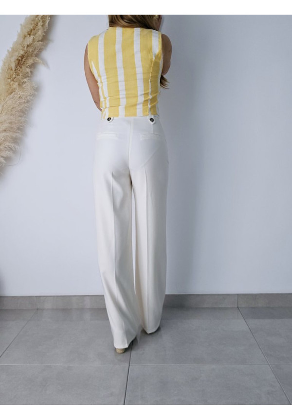 Chaleco Rayado Amarillo