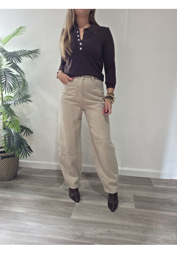 Vaquero Ballon Beige