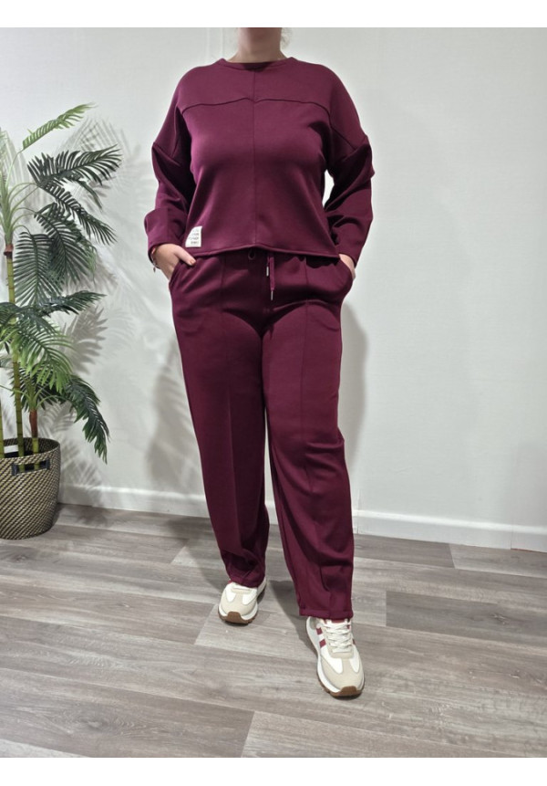 Conjunto Sport Burdeos